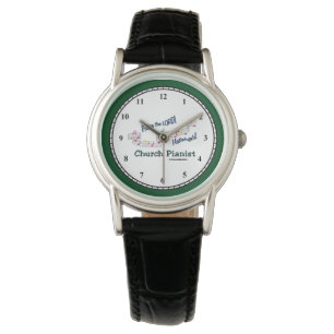 Reloj De Pulsera NC del pianista de la iglesia