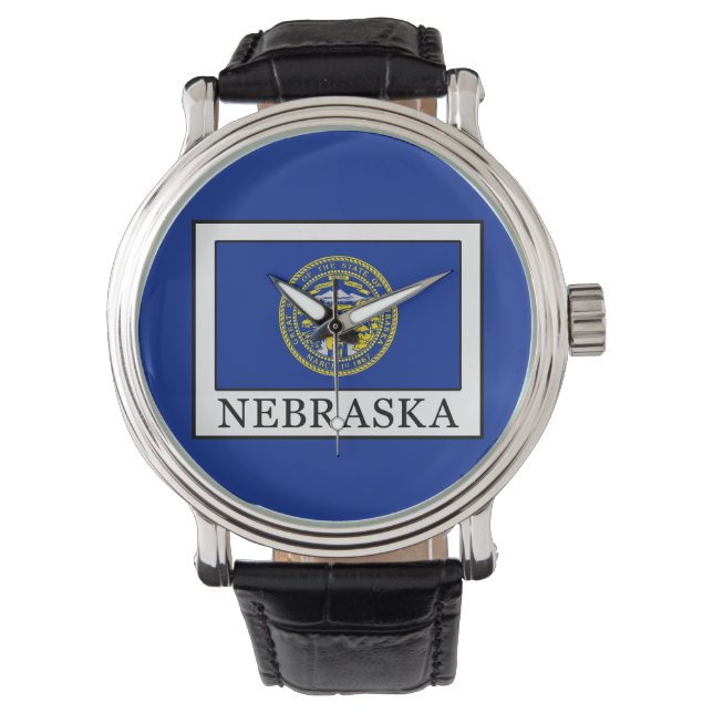 Reloj De Pulsera Nebraska (Anverso)