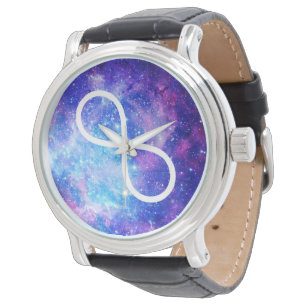 Reloj De Pulsera Nébula de símbolo infinito