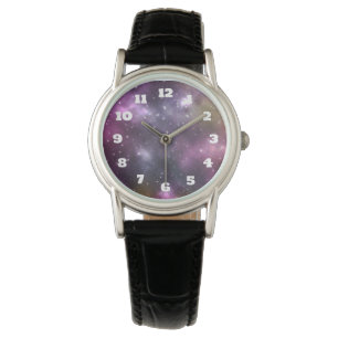 Reloj De Pulsera Nebulosa de Guay colorida y estrellas en el espaci