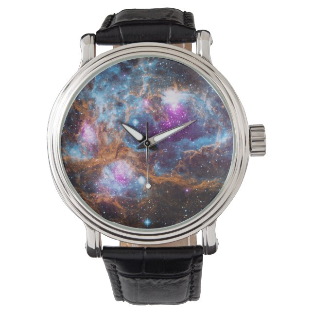 Reloj De Pulsera Nebulosa de langosta - Invierno Cósmico Maravilla (Anverso)