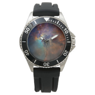 Reloj De Pulsera Nebulosa laguna (imagen espacial astronómica) (Uni