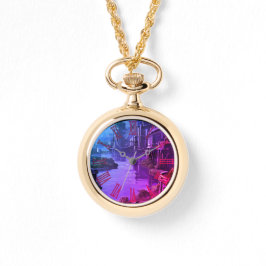 Reloj De Pulsera Necklace clock