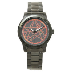Reloj De Pulsera Necronomicon (burning)