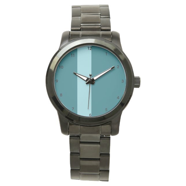 Reloj de pulsera negro oversized unisex de Ocean C (Anverso)