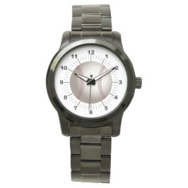 Reloj de pulsera negro sobredimensionado para muje