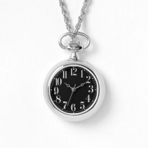 Negro y plateado grande numerado