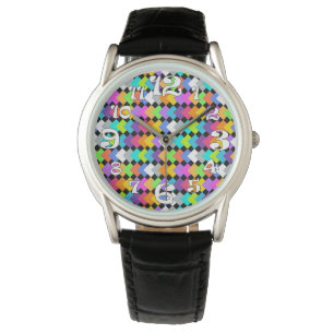 Reloj De Pulsera Neon Diamonds