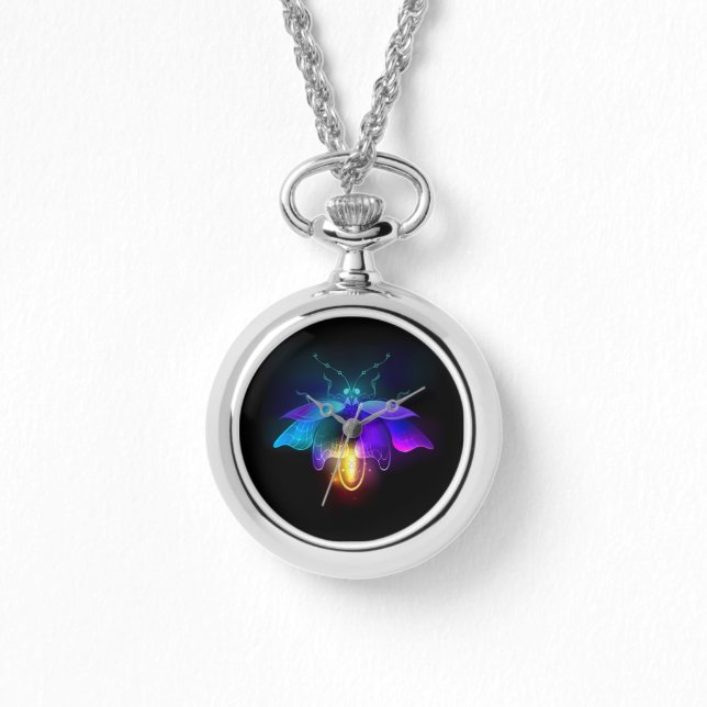 Reloj De Pulsera Neon Firefly en negro (Anverso)