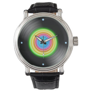 Reloj De Pulsera Neon Record
