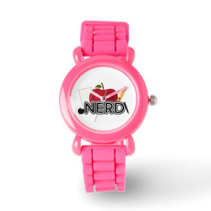 Reloj De Pulsera Nerd - Logo