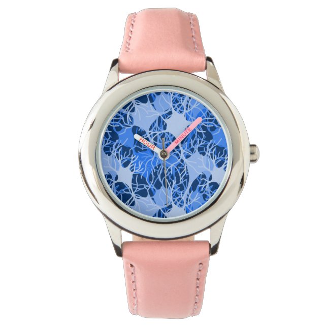 Reloj De Pulsera Neural Network Blue Neurons eWatch (Anverso)