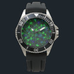 Reloj De Pulsera Neuron City Watch<br><div class="desc">¡Este patrón de neuronas es realmente llamativo! ¡Es una forma divertida y divertida de vestir la decoración, los regalos, las prendas de vestir y los objetos domésticos para los amantes de la ciencia! Visita mi tienda para ver más artículos de patrón e ideas de regalo, o combina artículos para crear...</div>