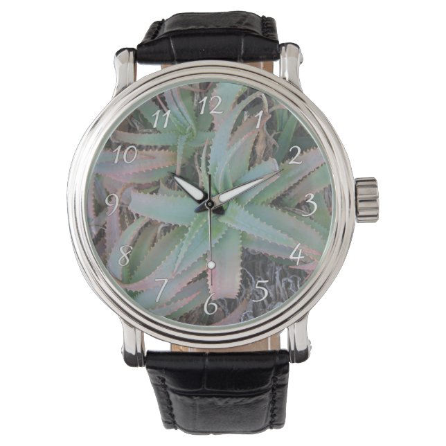 Reloj De Pulsera Nevada succulantes (Anverso)