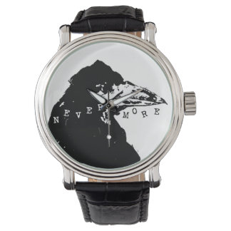 Reloj De Pulsera Nevermore Raven de Edgar Allan Poe