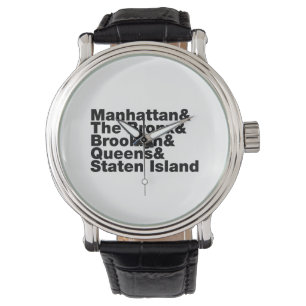 Reloj De Pulsera ~ New York City de cinco ciudades