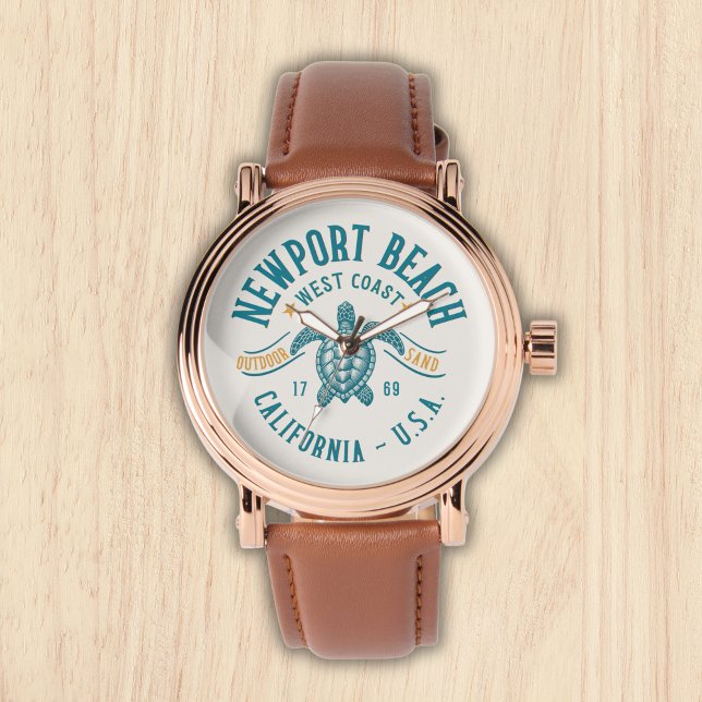 Reloj De Pulsera Newport Beach California West Coast (Subido por el creador)