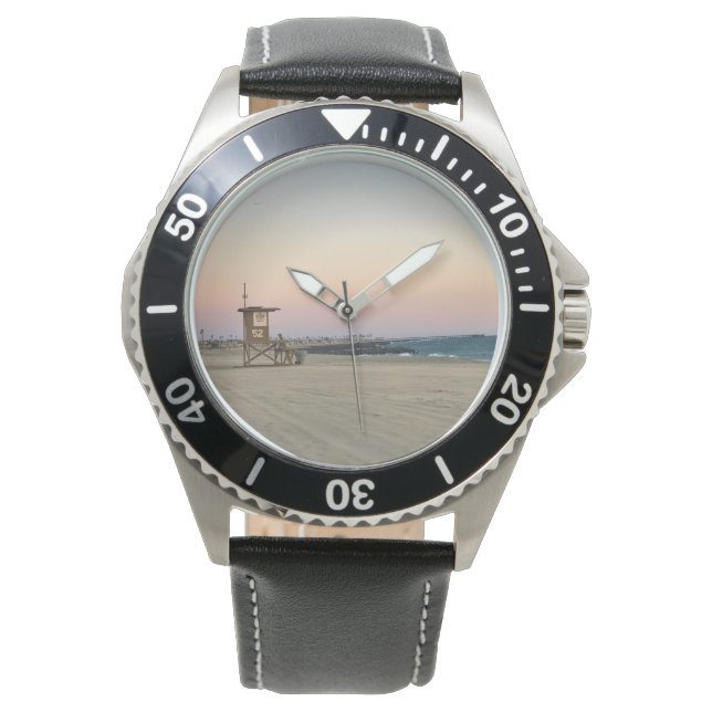 Reloj De Pulsera Newport Beach en Sunset, California (Anverso)