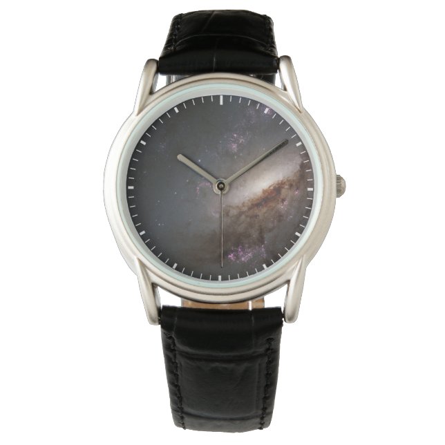 Reloj De Pulsera Ngc 4258 En Formación Intensa De Estrellas. (Anverso)