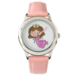 Reloj De Pulsera Nieta Bezel Stainless Steel Watch/Princess