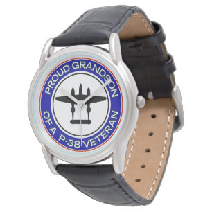 Reloj De Pulsera Nieto Orgulloso de un Veterano del P-38