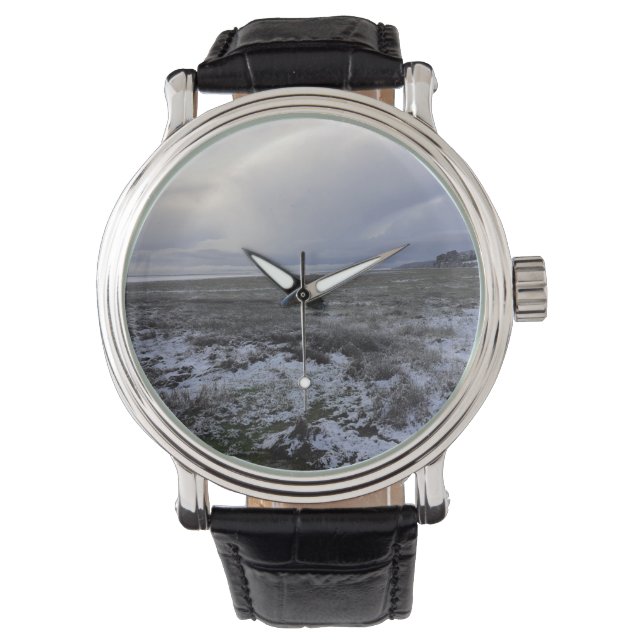 Reloj De Pulsera Nieve a través de Bay Watch (Anverso)