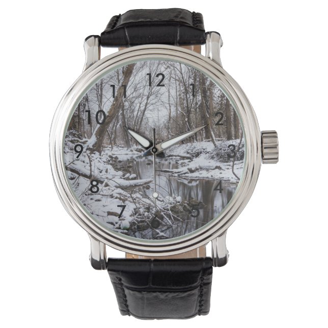 Reloj De Pulsera Nieve en Riverside (Anverso)