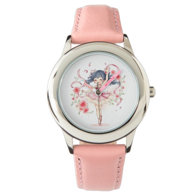 Reloj De Pulsera Niña bailarina linda (Anverso)