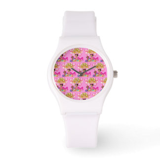 Reloj De Pulsera Niña bebé de rosa