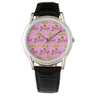 Reloj De Pulsera Niña bebé de rosa