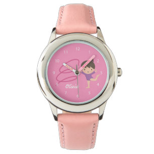 Reloj De Pulsera Niña Gimnasta Monada y Gimnasia de Cinta