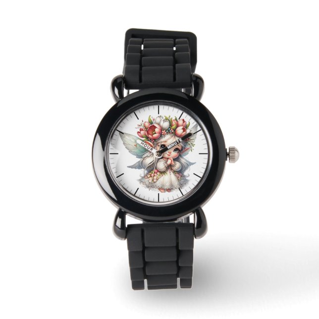Reloj De Pulsera Niña Hada Pequeña (Anverso)
