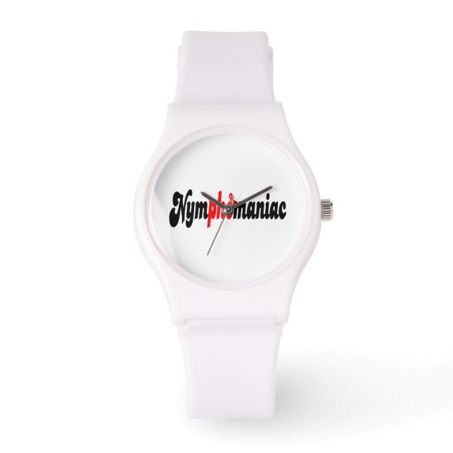 Reloj De Pulsera Ninfomaniaco (Anverso)