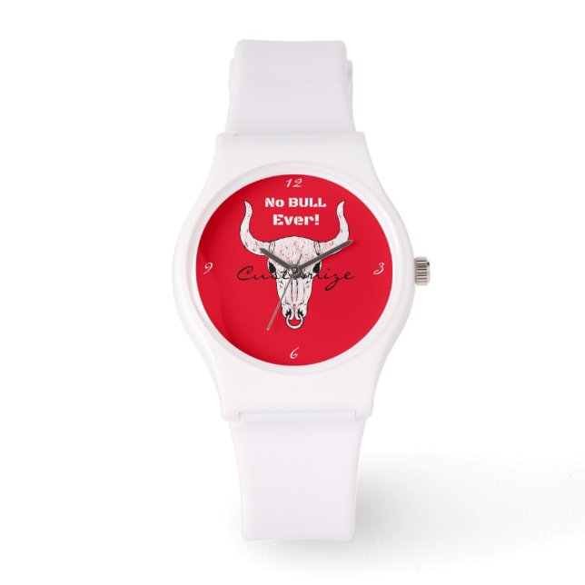 Reloj De Pulsera Ningún Bull Nunca Thunder_Cove (Anverso)