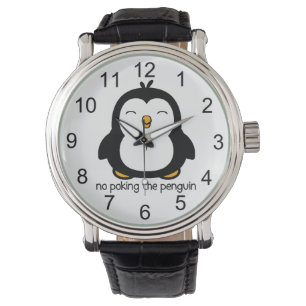 Reloj De Pulsera Ningún empuje del pingüino