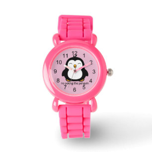 Reloj De Pulsera Ningún empuje del pingüino