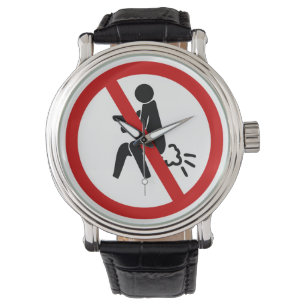 Reloj De Pulsera NINGÚN ⚠ tailandés divertido del Rótulo del