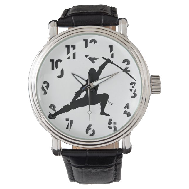 Reloj De Pulsera Ninja (Anverso)