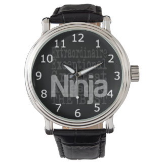 Reloj De Pulsera Ninja Extraordinaire
