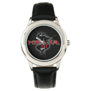 Reloj De Pulsera Ninja Silhouette