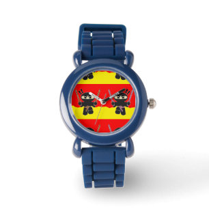 Reloj De Pulsera ninjas enojadas