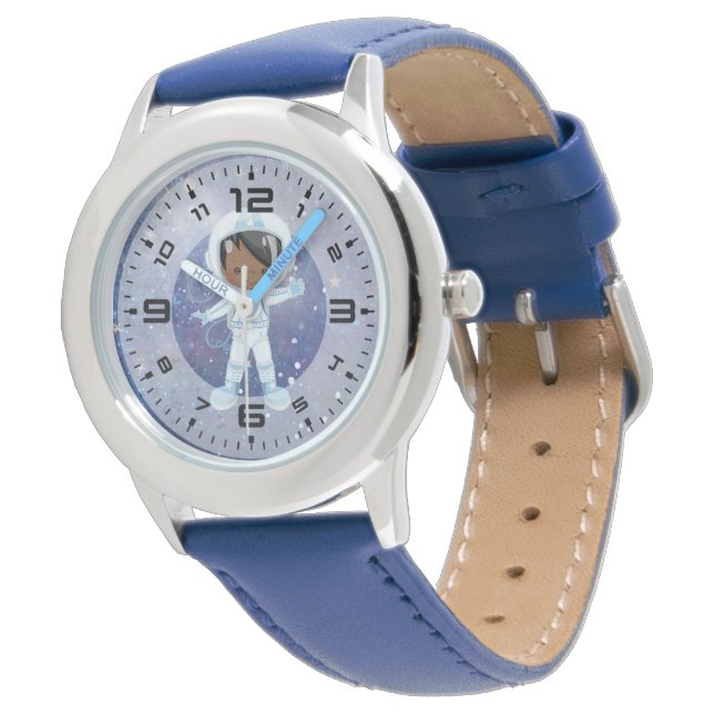 Reloj De Pulsera Niño astronauta Espacio exterior (Angular)