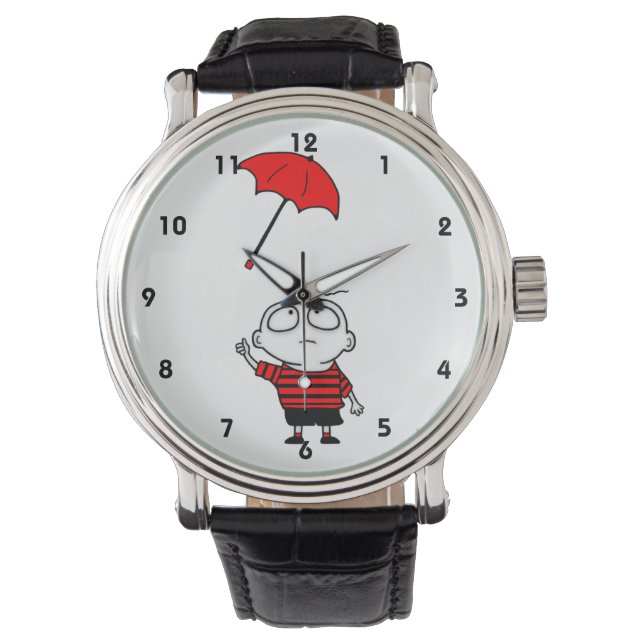 Reloj De Pulsera Niño Paro (Anverso)