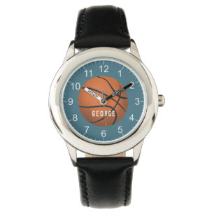 Reloj De Pulsera Niños Blue Sports Baloncesto Niños
