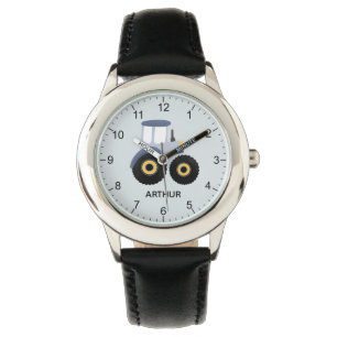Reloj De Pulsera Niños Cute Blue Farm Tractor Niños Watch