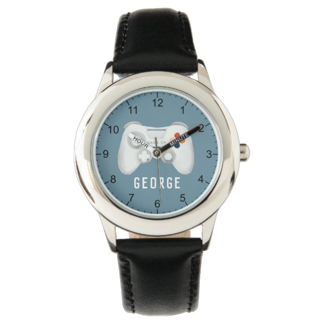 Reloj De Pulsera Niños de videojuegos modernos y de Guay (Anverso)