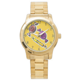 Reloj De Pulsera Niños dulces dulces en naranja