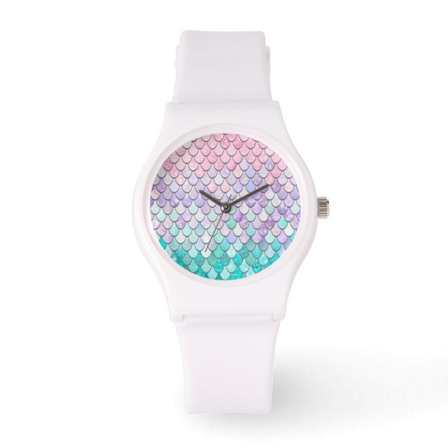 Reloj De Pulsera Niños Mermaid Chicas Sports Watch (Anverso)