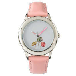 reloj de pulsera Niños pequeño diseño de flor