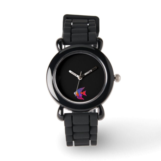 reloj de pulsera Niños pequeño diseño de peces (Anverso)